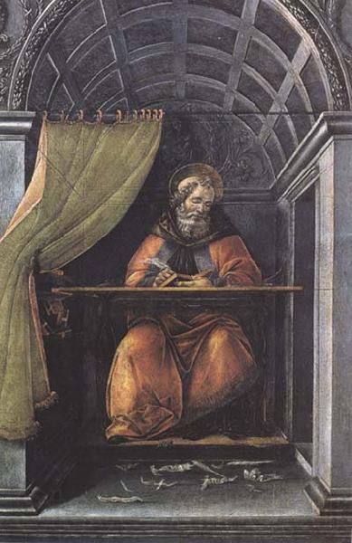 Sandro Botticelli St Augustine in his Study Norge oil painting art